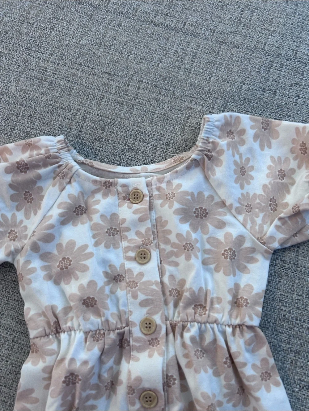 Catherine Malandrino Baby Floral Romper Set NWT. Size 6/9M